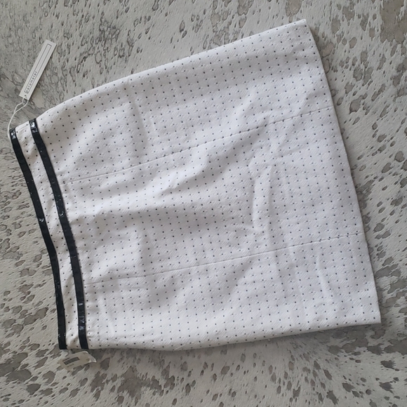 Parameter Polka Dot Textured Straight Skirt Sz6 NWT - Picture 6 of 7